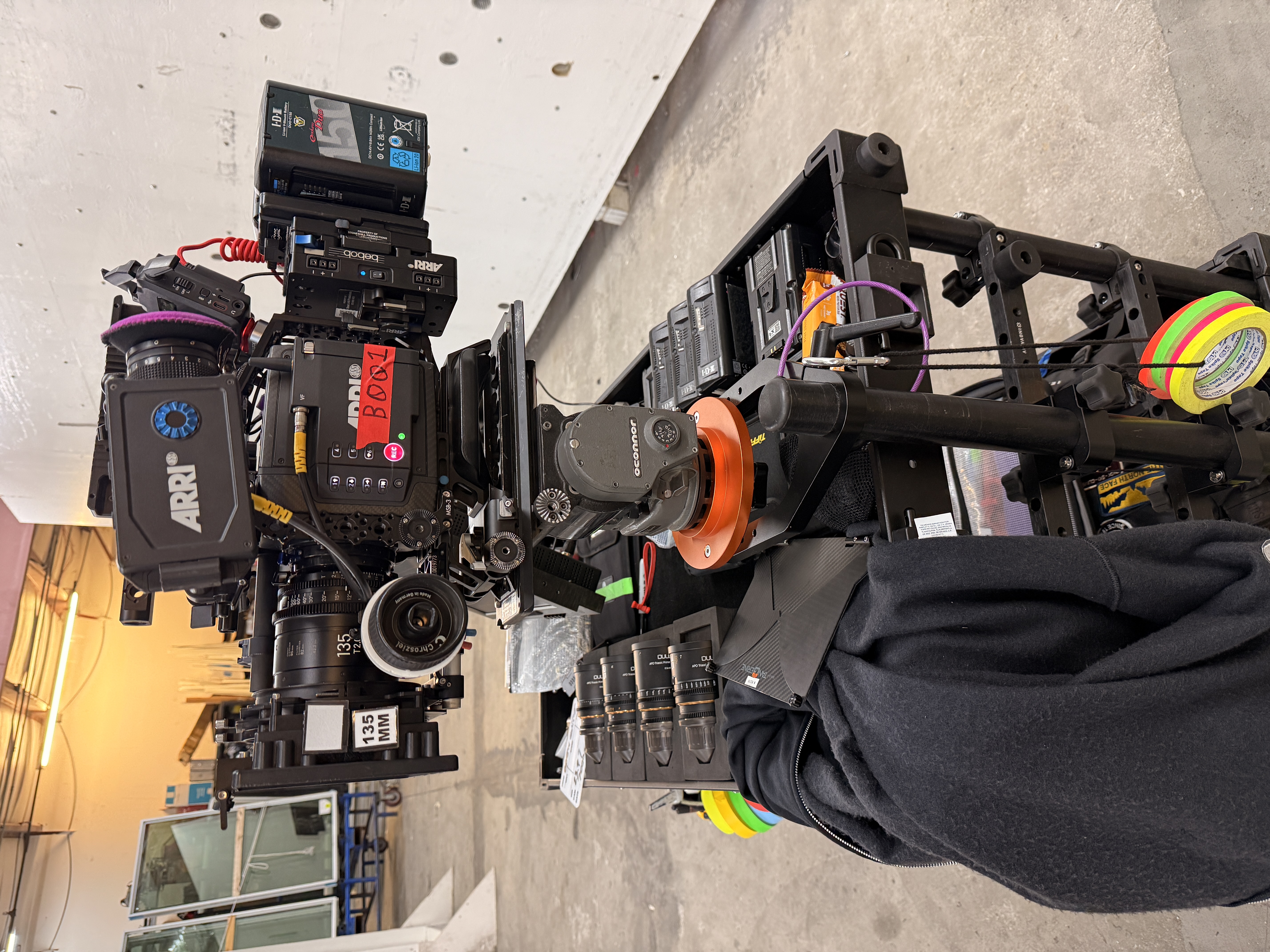 Arri Alexa Mini LF — on set